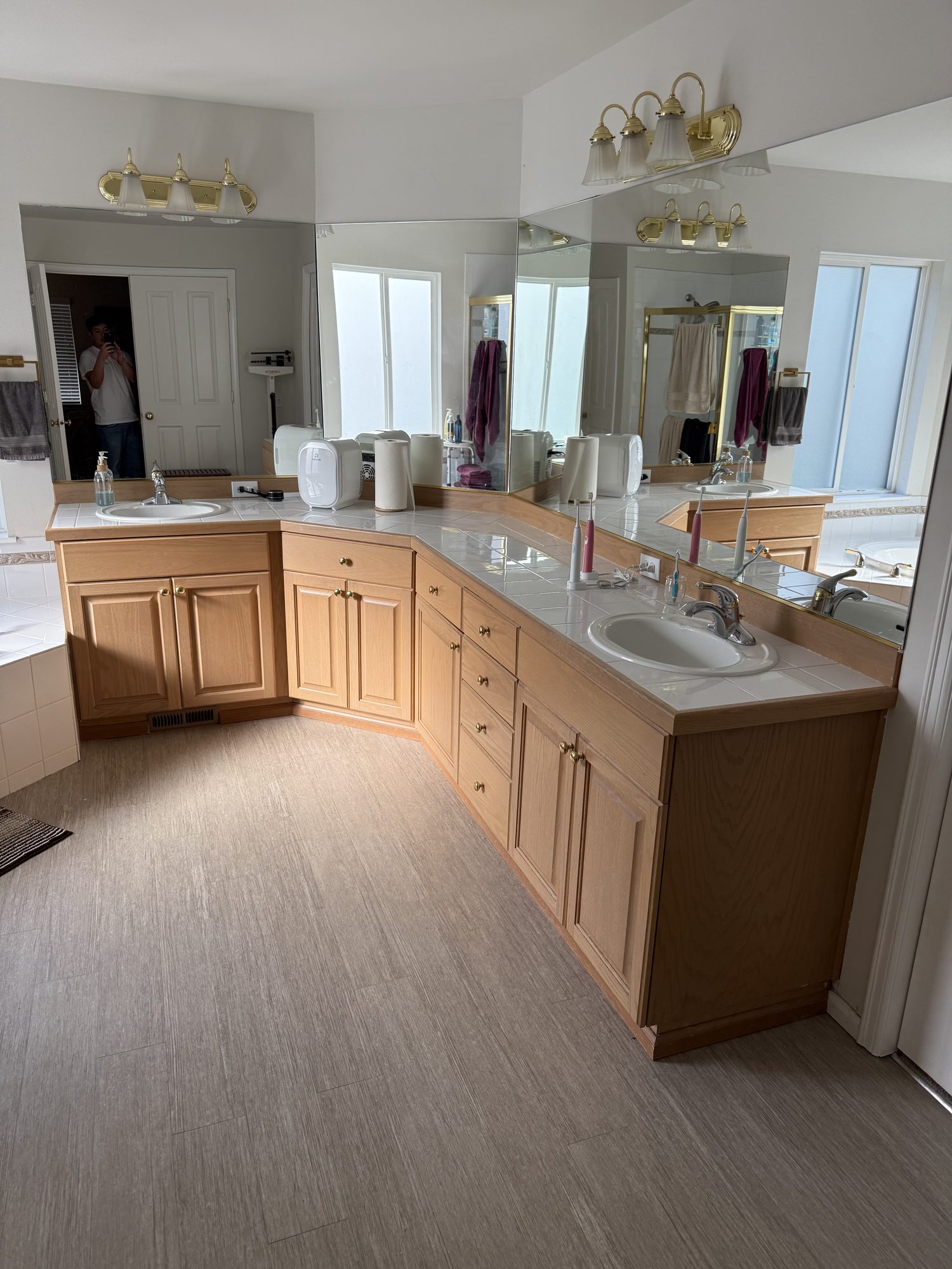 Cabinet refinishing