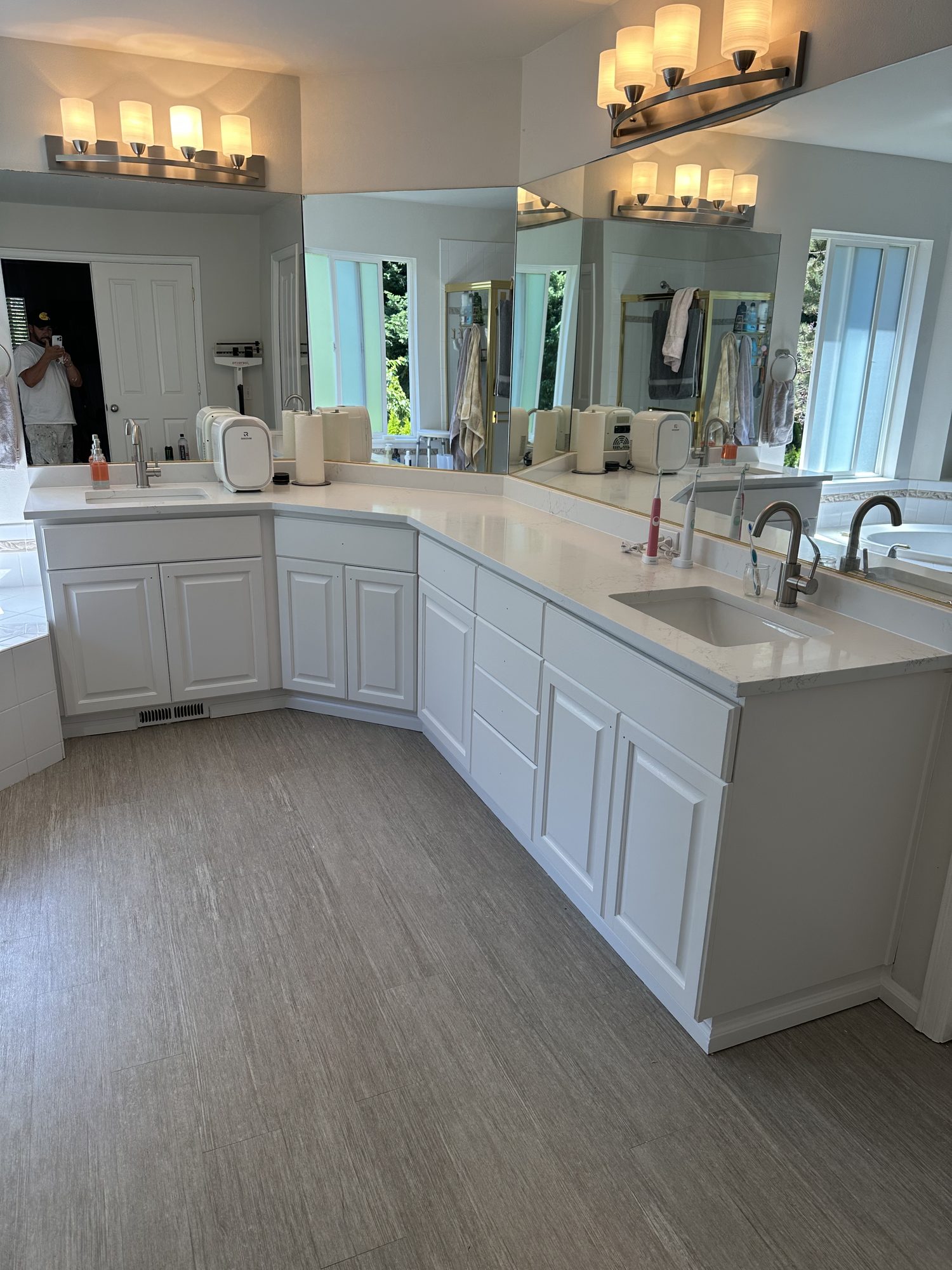 Cabinet refinishing